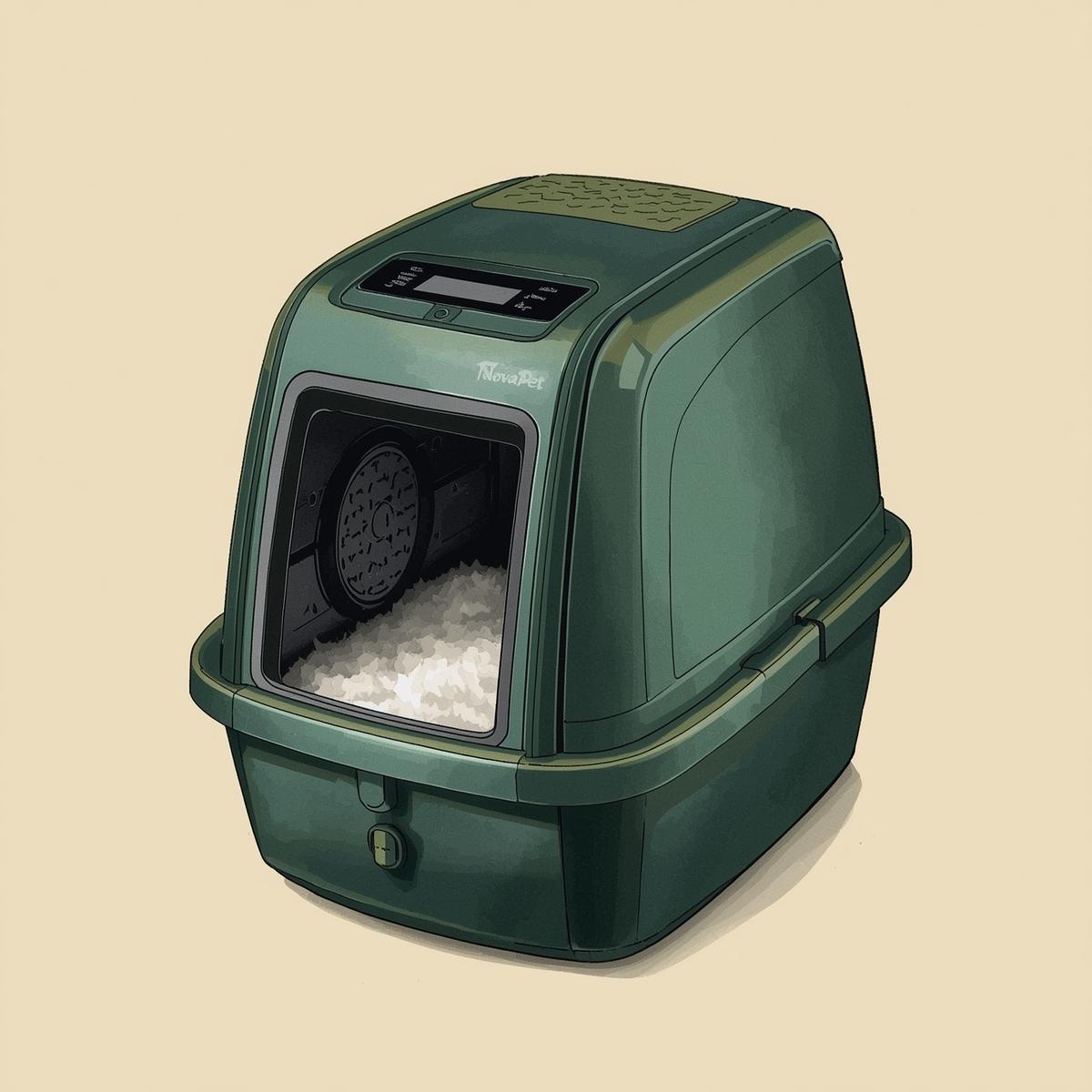 Self-Cleaning Automatic Cat Litter Box